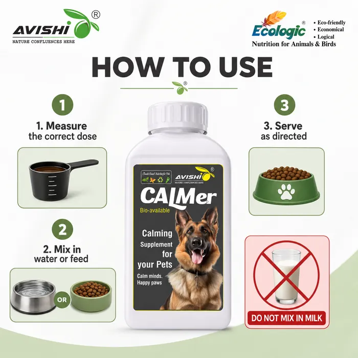Avishi Calmer (Canine) Clinical Information