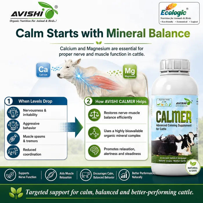 Avishi Calmer (Cattle) Clinical Information