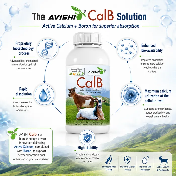 Avishi CalB (Goat & Sheep) Clinical Information