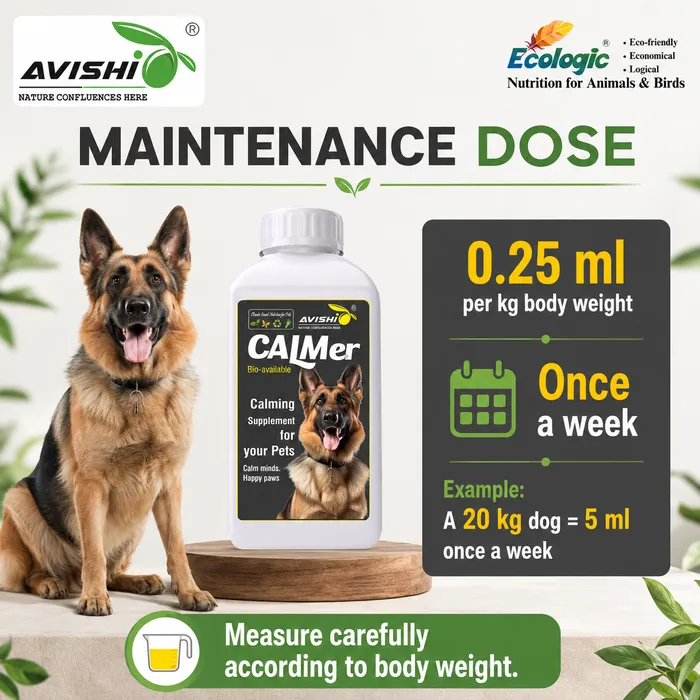 Avishi Calmer (Canine) Clinical Information