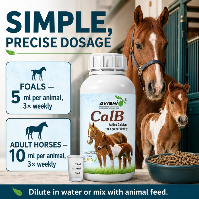 Avishi CalB (Equine) Clinical Information