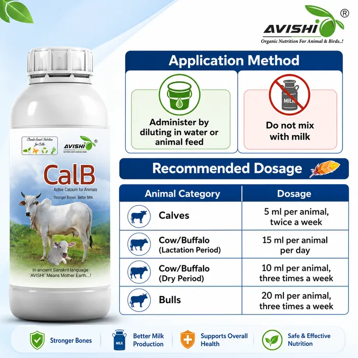 Avishi CalB (Cattle) Clinical Information