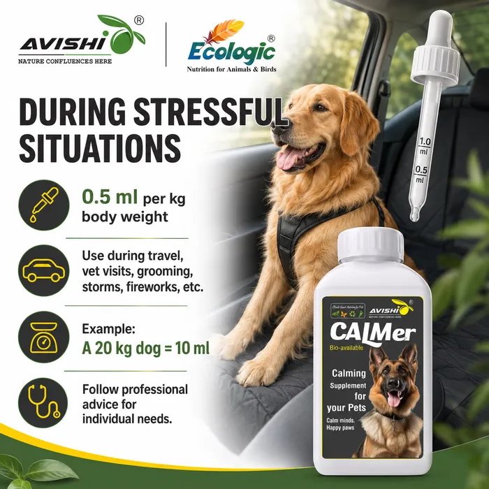 Avishi Calmer (Canine) Clinical Information